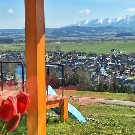 Na Wielkiej Gorze Z Widokiem Na Tatry, Blisko Szlaku Na Turbacz *