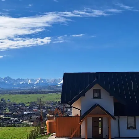 Na Wielkiej Gorze Z Widokiem Na Tatry, Blisko Szlaku Na Turbacz 度假居